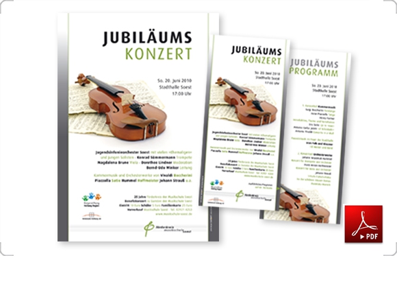 ... plakat · flyerwerbung